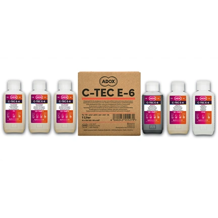 ADOX C-TEC E-6 3-fürdős kit (1000 ml / 12 filmhez)