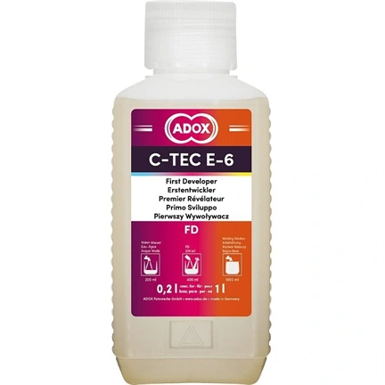 ADOX C-TEC E-6 3-fürdős kit komponens: Első hívó (FD) önálló termék (1000 ml)