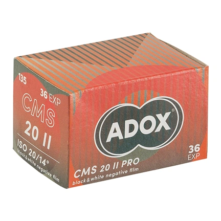 ADOX CMS 20 II (135-36) fekete-fehér kisfilm (36 expozíció)