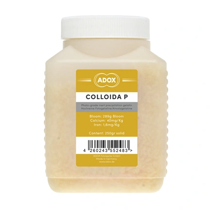ADOX COLLOIDA P Kicsapó Zselatin Fotóemulziókhoz 250 g (Nem Fényérzékenyített)