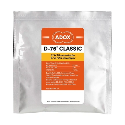 ADOX D-76 Classic Fekete-Fehér Hívó (1000 ml bekeveréséhez)