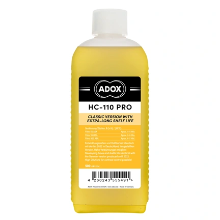 ADOX HC-110 PRO "Eredeti Szirup" Németországban készült 500 ml koncentrátum