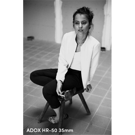 ADOX HR-50 135/36 SPEED BOOST technológiával – Méteráru (Bulk Roll)