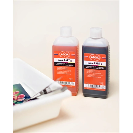 ADOX RA-4 színes fotópapír hívó készlet (2,5 literes kiszerelés)