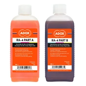 ADOX RA-4 színes fotópapír hívó készlet (2,5 literes kiszerelés)