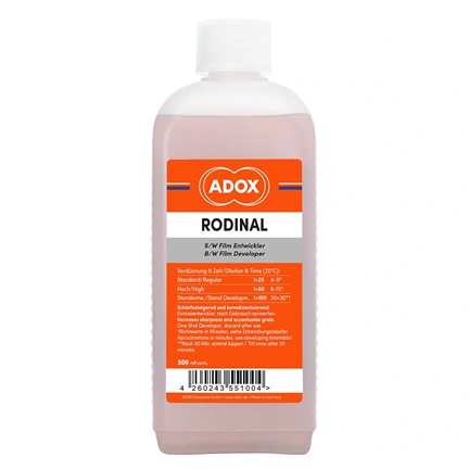 ADOX Rodinal filmhívó (500 ml koncentrátum)