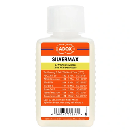 ADOX SILVERMAX filmhívó (100 ml koncentrátum)