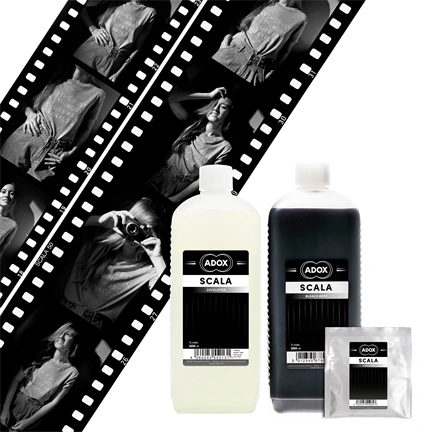 ADOX Scala Kit fekete-fehér dia előhívó készlet (2000 ml elkészítéséhez)