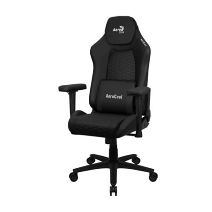 AEROCOOL Crown Leatherette Gaming Chair - All Black