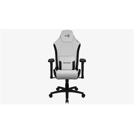 AEROCOOL Crown Leatherette Gaming Chair - Moonstone White