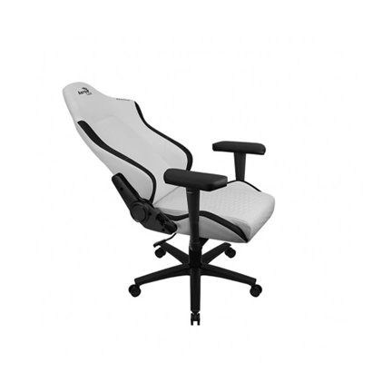 AEROCOOL Crown Leatherette Gaming Chair - Moonstone White