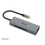 AKASA USB 3.2 Type-C 3-in-1 Card Reader