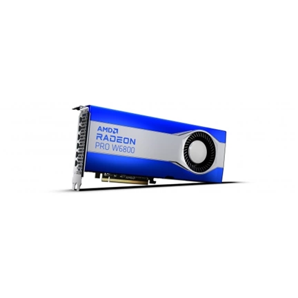 AMD Radeon Pro W6800 PCIe 4.0 x16 32GB GDDR6 256-bit 6x Mini-DisplayPort 1.4 with DSC