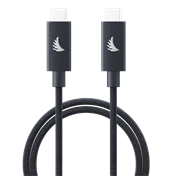 ANGELBIRD CABLE I USB-C 4.0 I SOLID FLEX CABLE I BLUE GRAY I 1 M