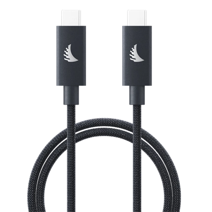 ANGELBIRD CABLE I USB-C 4.0 I SOLID FLEX CABLE I BLUE GRAY I 1 M