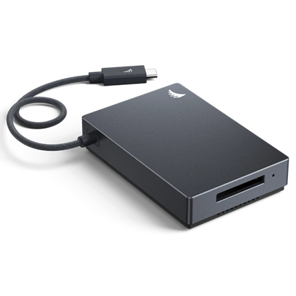 ANGELBIRD CARDREADER I PERFORMANCE CARD READER CFEXPRESS B I USB-C 4.0 GEN 3X2 I UP TO 40 GB/S CONNE