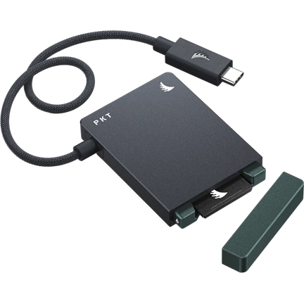 ANGELBIRD CARDREADER PKT I SD 4.0/SDXC I UHS-I/UHS-II I USB 4.0 I USB-C 3.2 GEN 1, UP TO 5 GB/S CONN