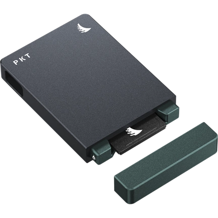 ANGELBIRD CARDREADER PKT I SD 4.0/SDXC I UHS-I/UHS-II I USB 4.0 I USB-C 3.2 GEN 1, UP TO 5 GB/S CONN