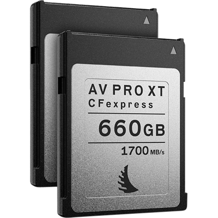 ANGELBIRD CFEXPRESS AV PRO XT (MATCH PACK CANON EOS C300 MK3 | C500 MK2) (R1700) 660GB | 2 PACK