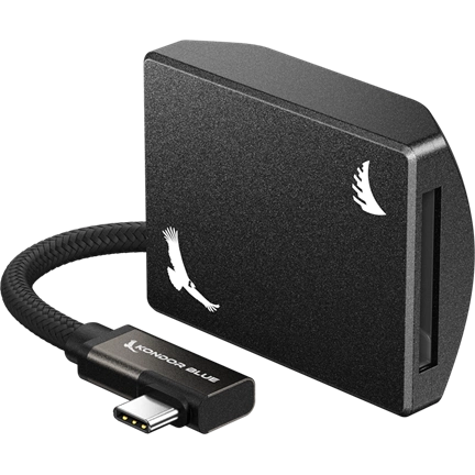 ANGELBIRD KONDOR BLUE CFEXPRESS B RECORDING MODULE (MAGSAFE COMPATIBLE EXTERNAL) RAVEN BLACK
