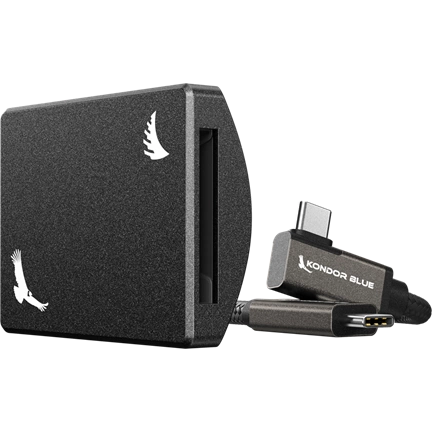 ANGELBIRD KONDOR BLUE CFEXPRESS B RECORDING MODULE (MAGSAFE COMPATIBLE EXTERNAL) RAVEN BLACK