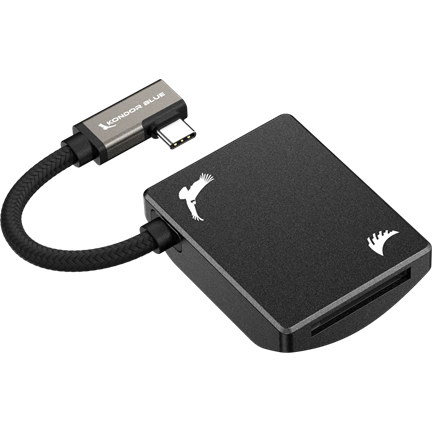 ANGELBIRD KONDOR BLUE CFEXPRESS B RECORDING MODULE (MAGSAFE COMPATIBLE EXTERNAL) RAVEN BLACK