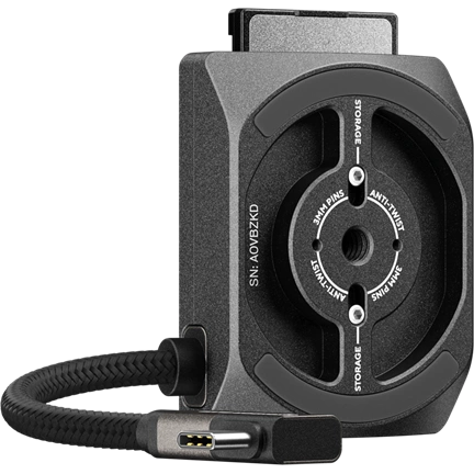 ANGELBIRD KONDOR BLUE CFEXPRESS B RECORDING MODULE (MAGSAFE COMPATIBLE EXTERNAL) RAVEN BLACK