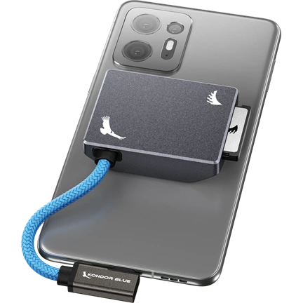 ANGELBIRD KONDOR BLUE CFEXPRESS B RECORDING MODULE (MAGSAFE COMPATIBLE EXTERNAL) SPACE GRAY