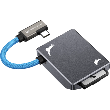 ANGELBIRD KONDOR BLUE CFEXPRESS B RECORDING MODULE (MAGSAFE COMPATIBLE EXTERNAL) SPACE GRAY