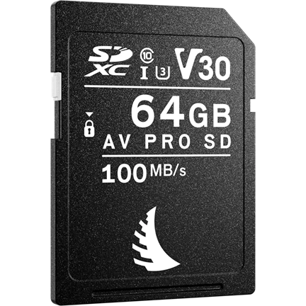 ANGELBIRD SD AV PRO SDXC, SD 6.1, UHS-I, R100/W52 (V30) 64GB