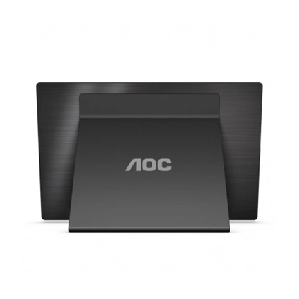AOC 16T2 hordozható touch IPS monitor 15,6" 1920x1080, 16:9, 250cd/m2, 4ms, 60Hz, Micro-HDMI/2xUSB-C/Audio, Pivot