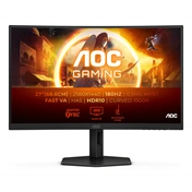 AOC CQ27G4X ívelt 1500R QHD Fast VA HDR10 180Hz Adaptive Sync