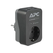 APC Essential SurgeArrest 1 outlet 2 USB Ports 230V Germany Black