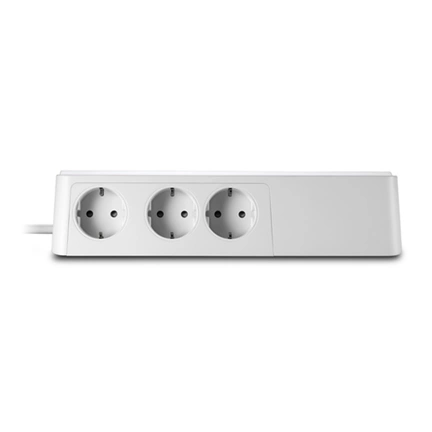 APC PM6-GR SurgeArrest / PROTECTOR / túlfeszültségvédő elosztó, 1,8 méteres, 5 DIN, 2 USB APC PM6-GR SurgeArrest / PROTECTOR / túlfeszültségvédő elosztó, 1,8 méteres, 5 DIN, 2 USB