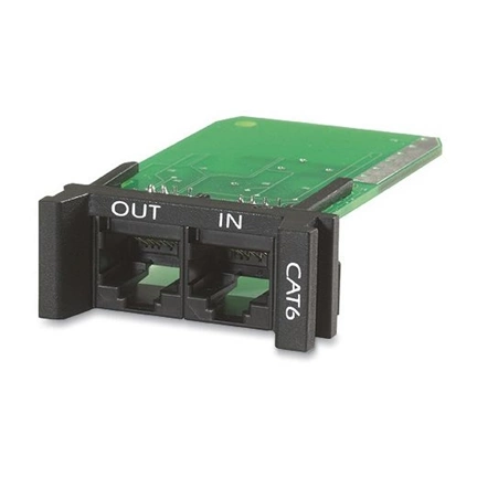 APC Surge Module for CAT6 or CAT5/5e Network Line, Replaceable, 1U, use with PRM4 or PRM24 Chassis APC Surge Module for CAT6 or CAT5/5e Network Line, Replaceable, 1U, use with PRM4 or PRM24 Chassis