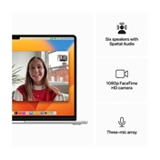 APPLE MacBook Air 15,3" M2 8C CPU/10C GPU 8GB 512GB SSD ezüst