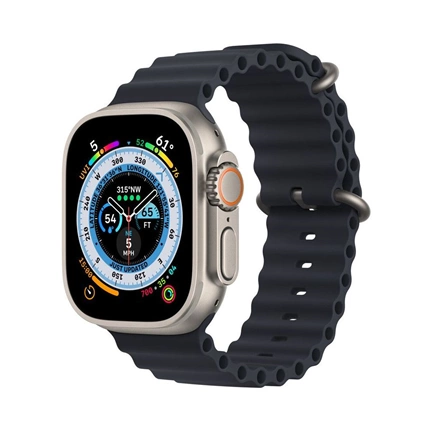 APPLE bővítő 49mm-es Óceán szíjhoz - éjfekete