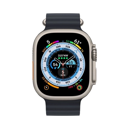 APPLE bővítő 49mm-es Óceán szíjhoz - éjfekete