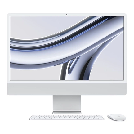 APPLE iMac 24" M3 8C CPU/10C GPU/8GB RAM/256GB/HU Silver