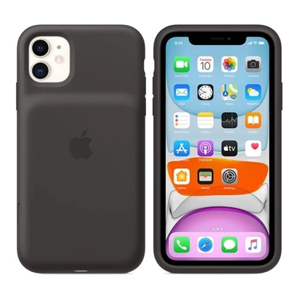 APPLE iPhone 11 Smart Batt. Case + Wireless Charging Black