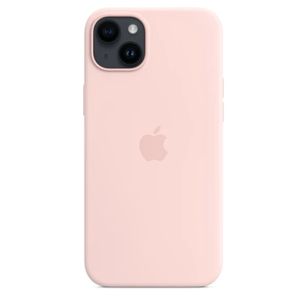 APPLE iPhone 14 Plus MagSafe szilikontok – krétarózsaszín