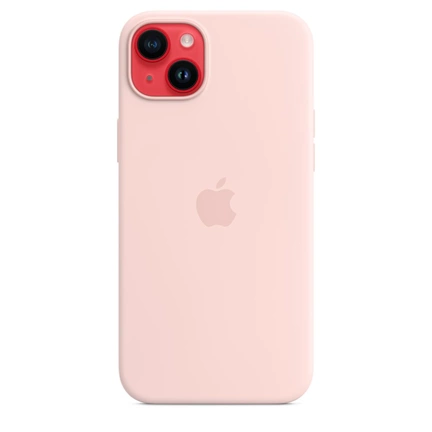 APPLE iPhone 14 Plus MagSafe szilikontok – krétarózsaszín