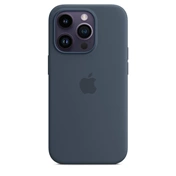 APPLE iPhone 14 Pro MagSafe szilikontok – viharkék