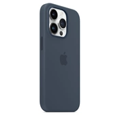 APPLE iPhone 14 Pro MagSafe szilikontok – viharkék