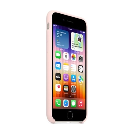 APPLE iPhone SE szilikontok – krétarózsaszín