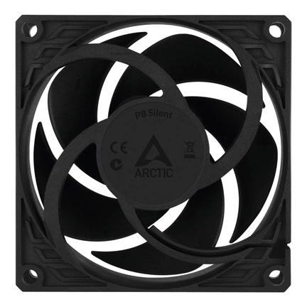 ARCTIC P8 Silent (Black) 5 Pack 80mm-es alacsony zajú ventilátor
