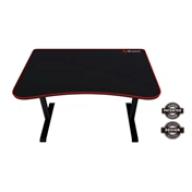 AROZZI Arena Fratello Gaming Desk - Black