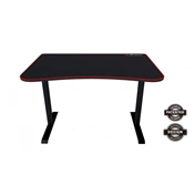 AROZZI Arena Fratello Gaming Desk - Black