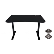 AROZZI Arena Fratello Gaming Desk - Pure Black