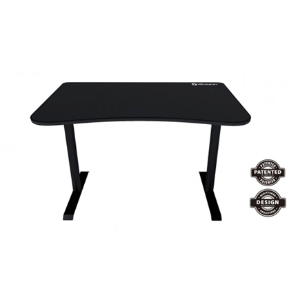 AROZZI Arena Fratello Gaming Desk - Pure Black